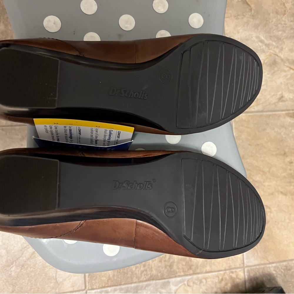 NWT Leather Loafers Dr. Scholl's gel insole - Picture 4 of 5